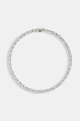 Iced Cuban Gemstone Link Chain - 8mm