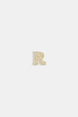 Iced Letter Pendant - 12mm