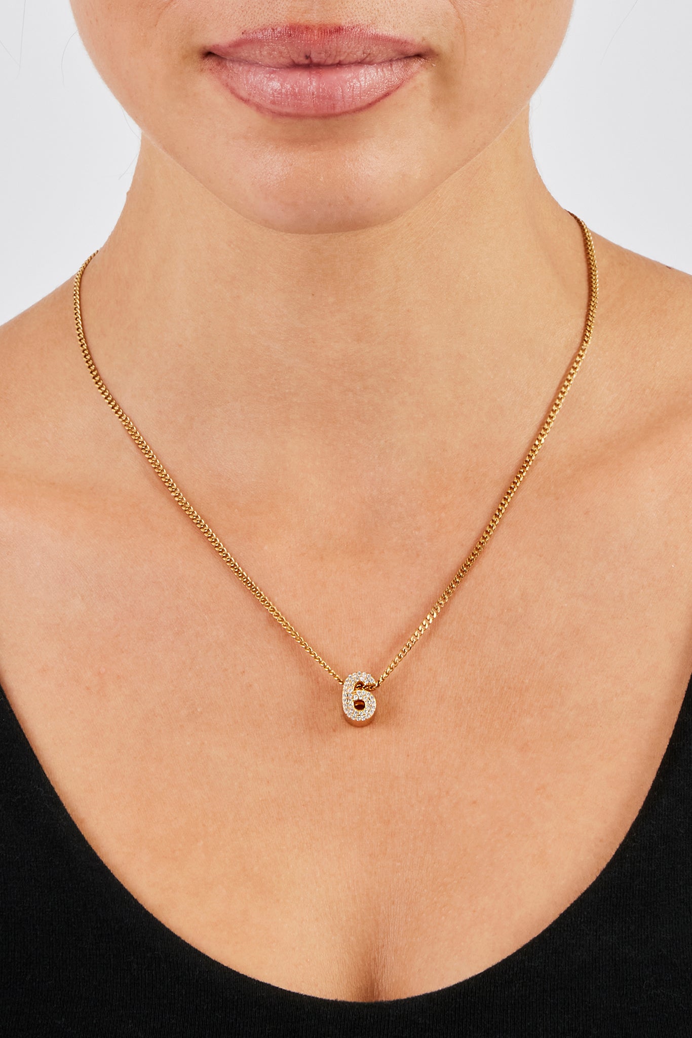 Eisiger Zahlenanhänger - 12mm