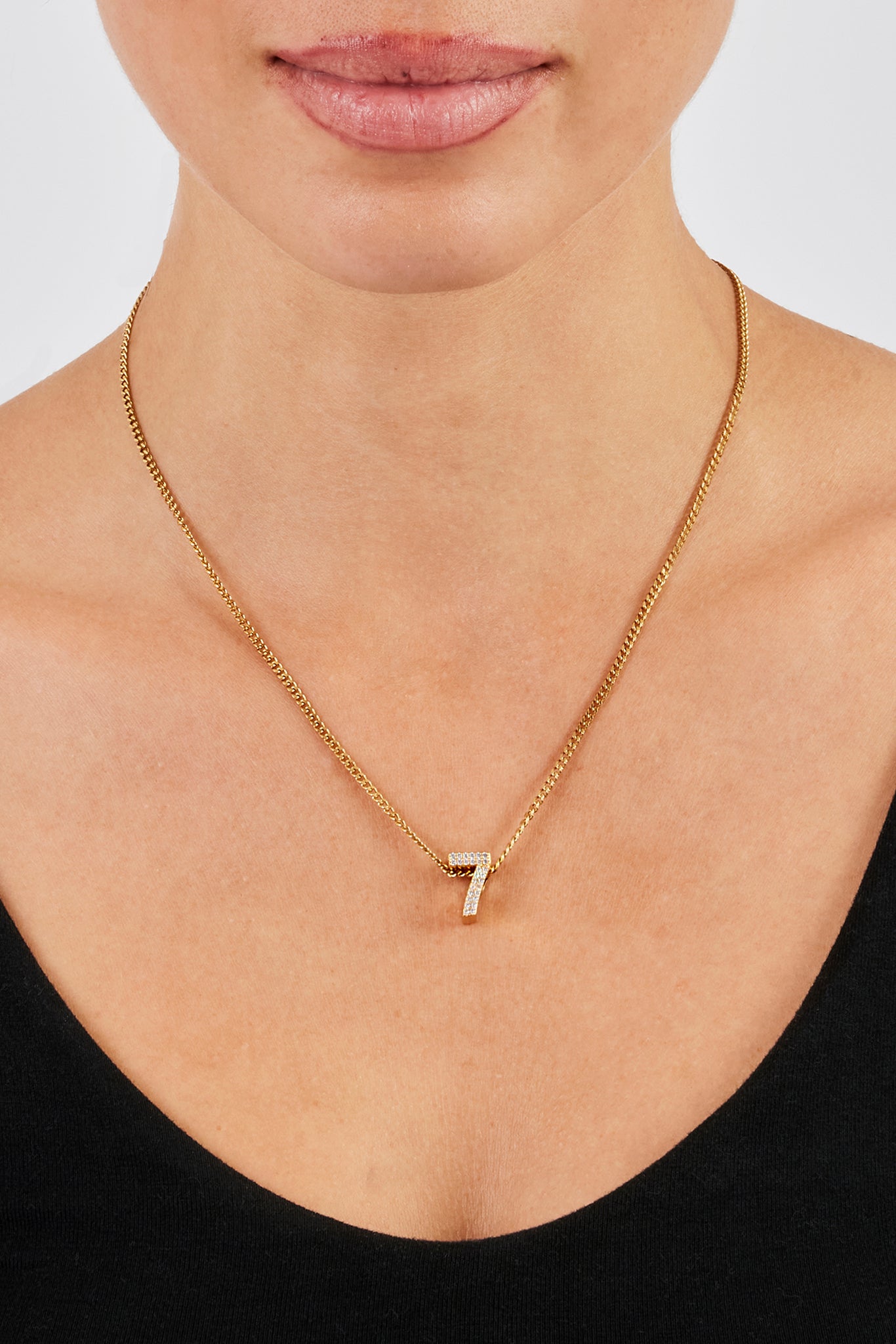 Eisiger Zahlenanhänger - 12mm