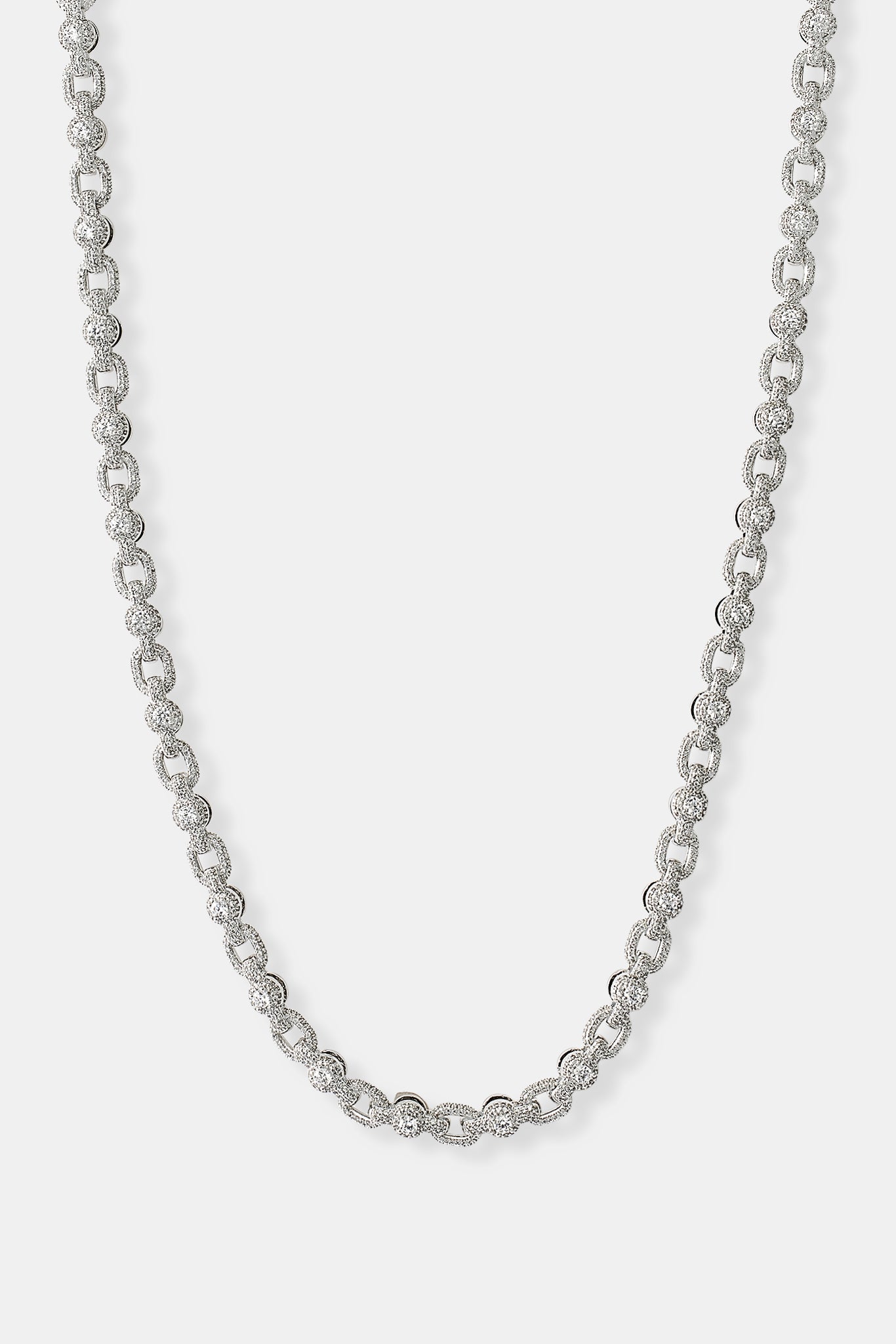 Iced Centre Connecting Link Chain - 6mm