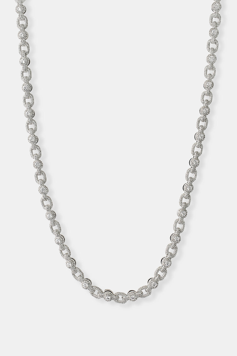 Iced Centre Connecting Link Chain - 6mm