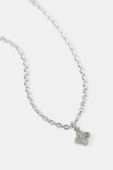 Halskette mit poliertem Motivanhänger – 8 mm