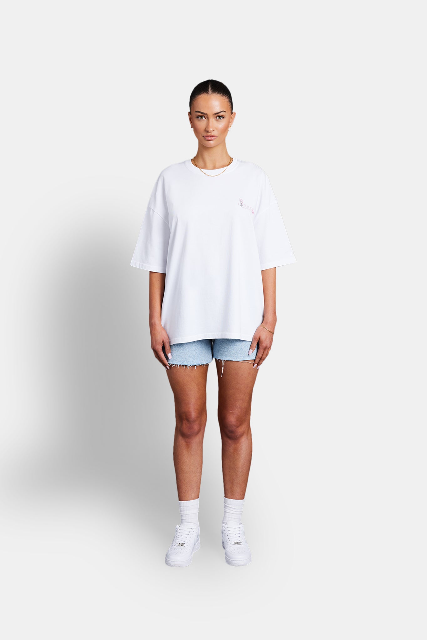 Cernucci Beach House Grafik-T-Shirt - Weiß