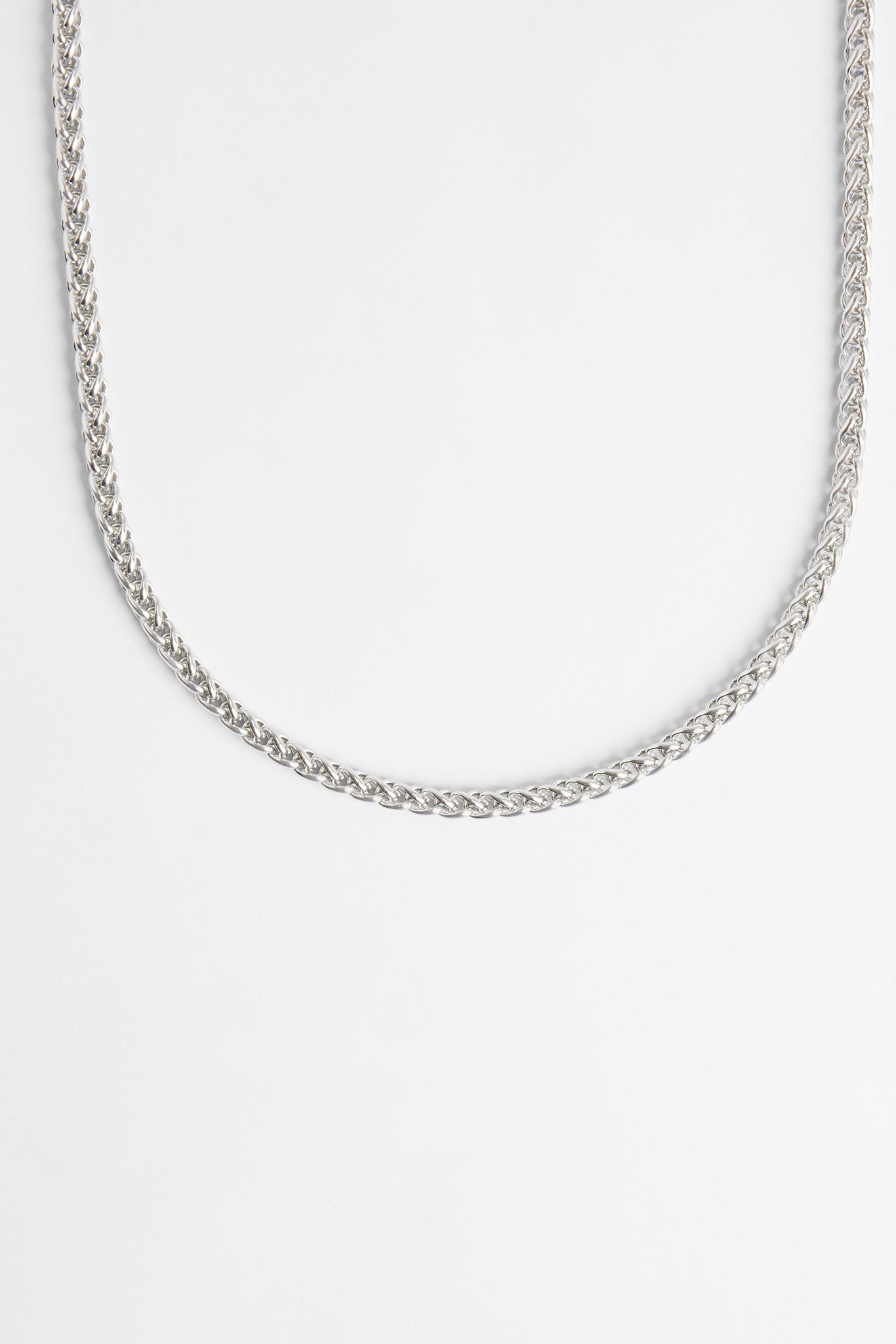 Polierte, klobige Panzerkette