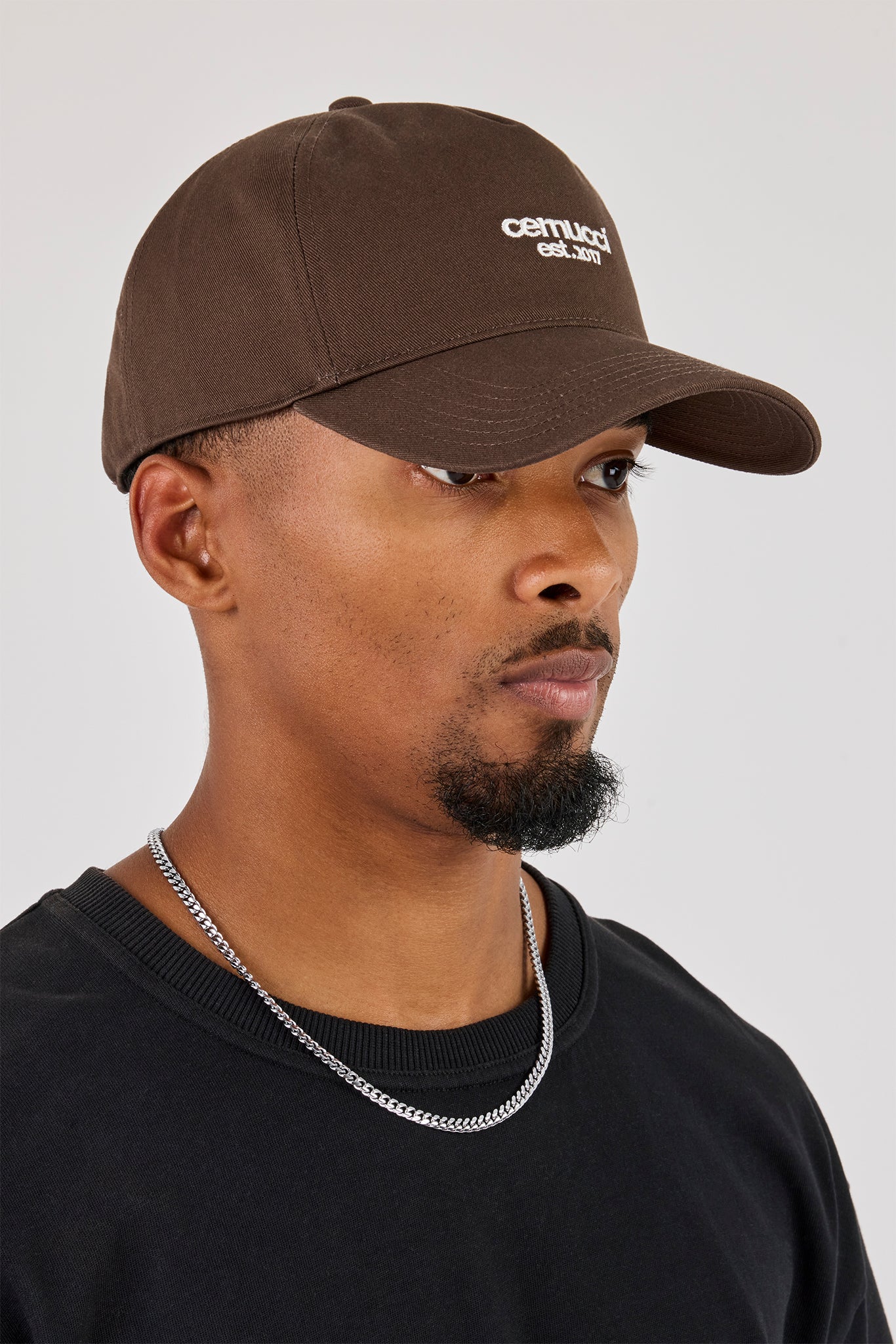 Micro Logo Cap - Brown