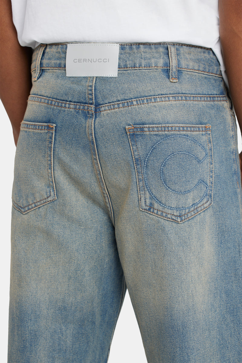 Baggy Fit Jeans - Antique Wash