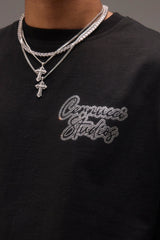 Swarovski Cernucci Studios Boxy T-Shirt