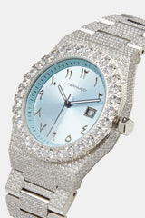 Cernucci – Blaue Iced-Uhr