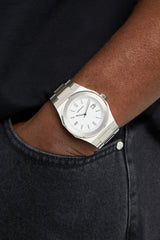 Cernucci Polished Watch - White