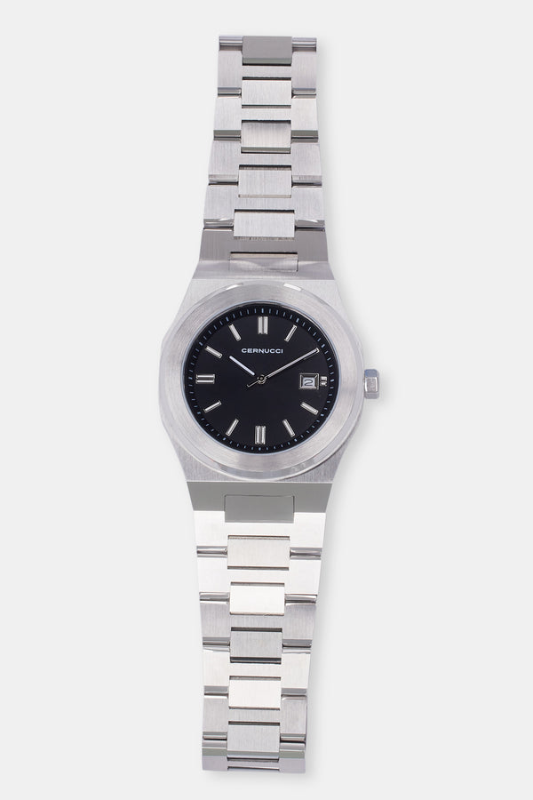Cernucci Polished Watch - Black