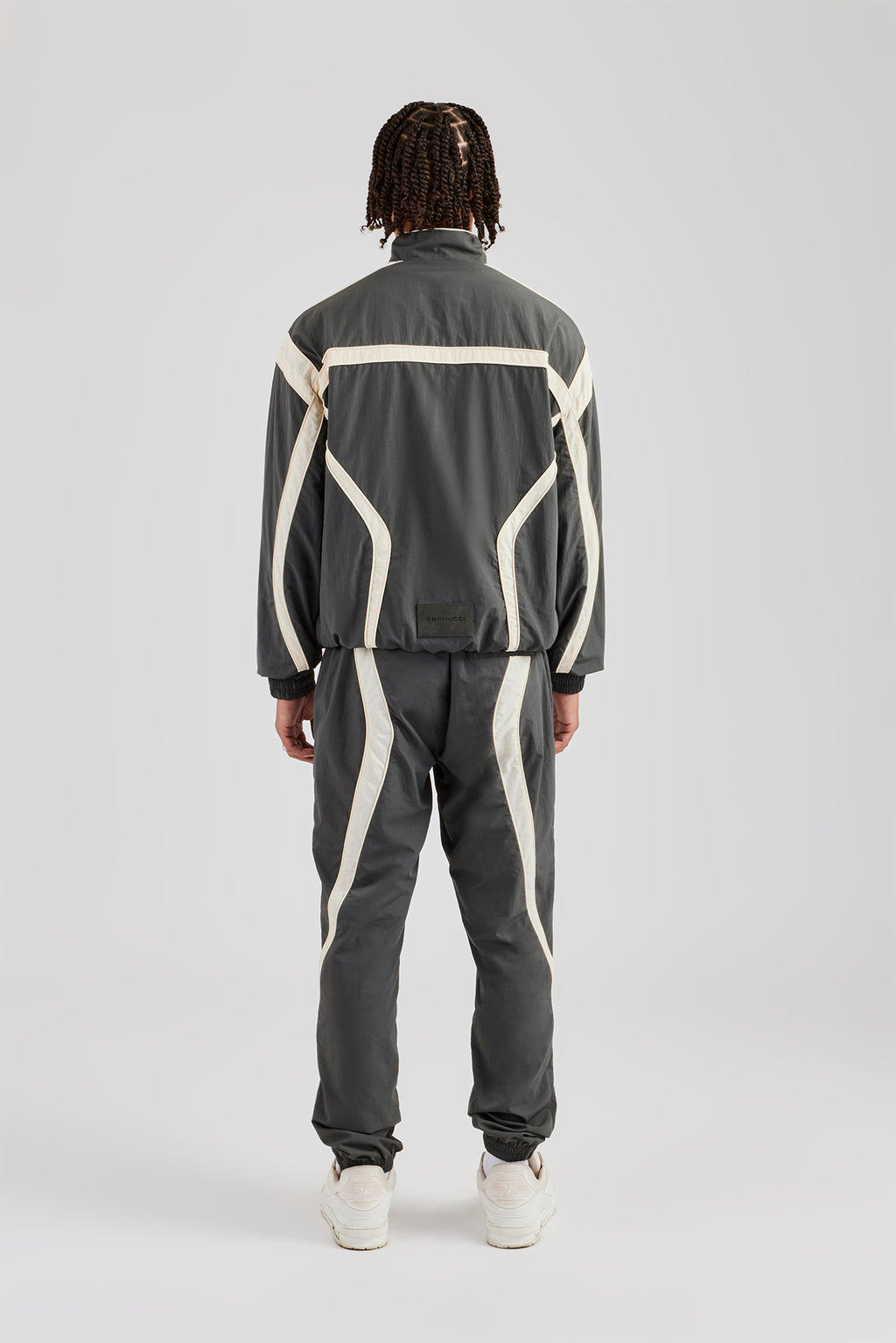 Ccc 92 CCC Nylon Zip Through Tracksuit - Charcoal | Mens Sets | Shop ...