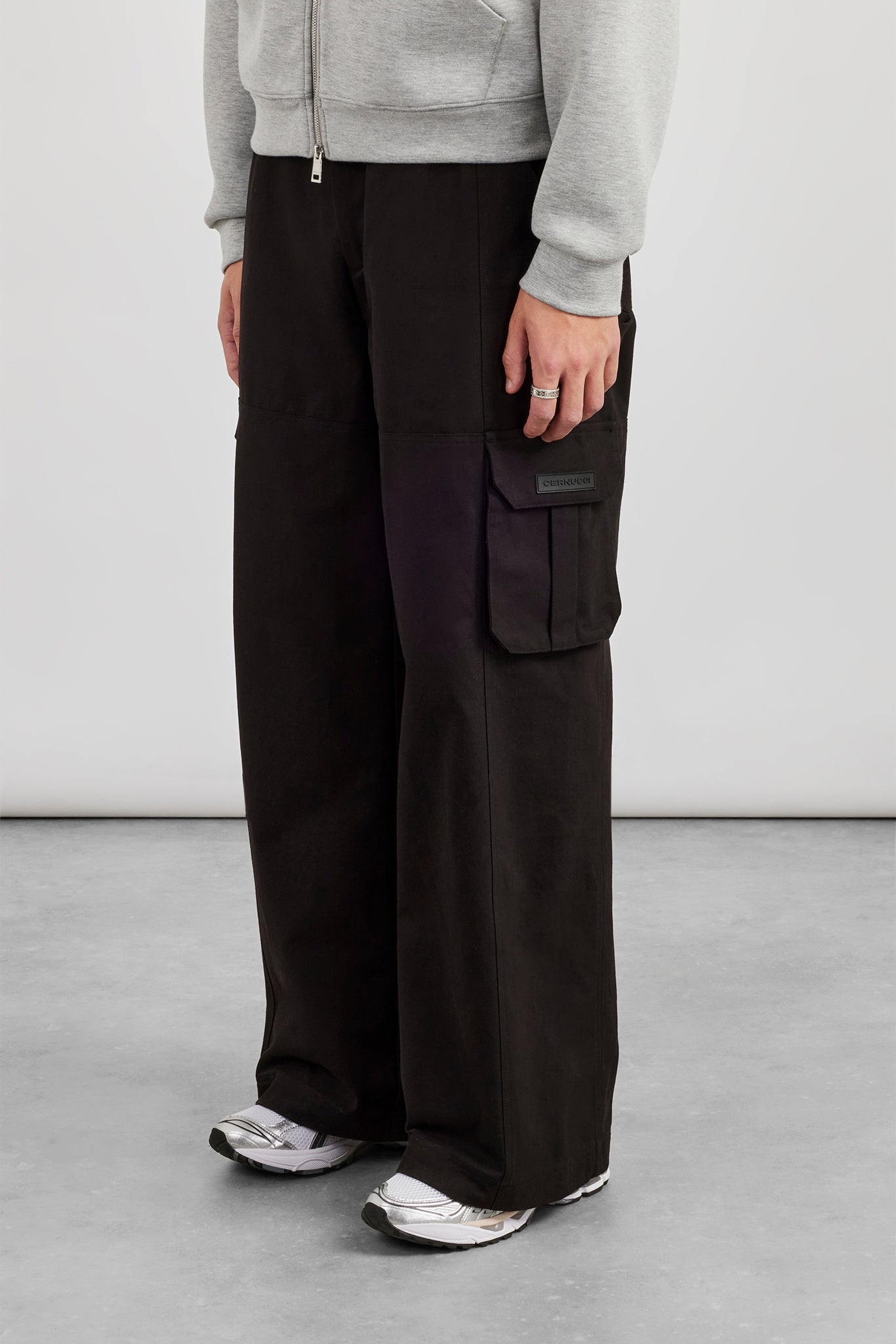 Baggy Cargo Pant - Black