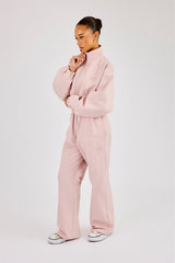 Nylon Track Jacket - Light Pink