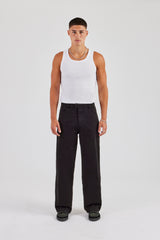 Tailored Relaxed Trouser - Black