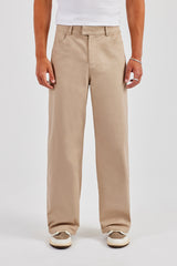 Tailored Relaxed Hose - Sand