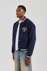 Cernucci Studios Bomberjacke - Marineblau