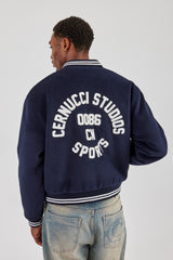 Cernucci Studios Bomberjacke - Marineblau