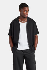 Strukturiertes Revershemd