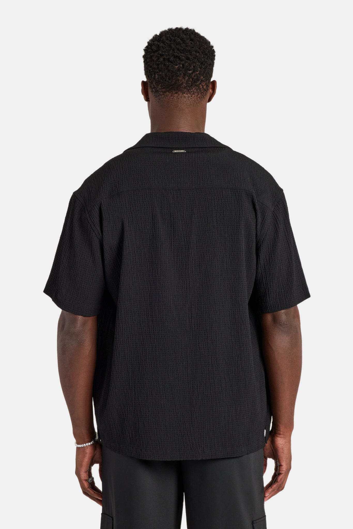 Strukturiertes Revershemd