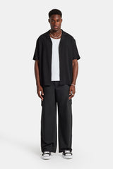 Strukturiertes Revershemd