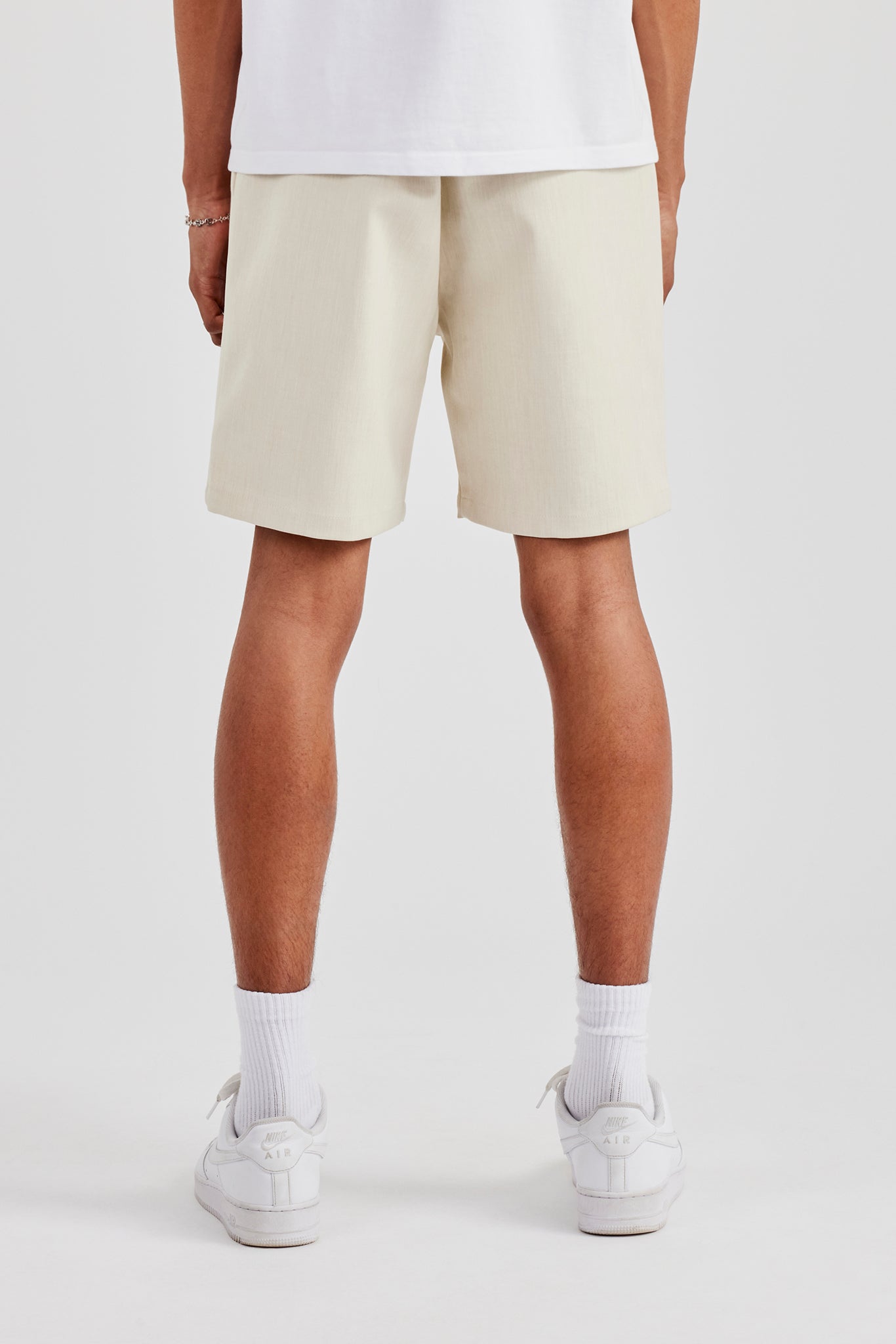Gewebte, bestickte Shorts
