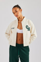 CN Twill-Bomberjacke - Off White