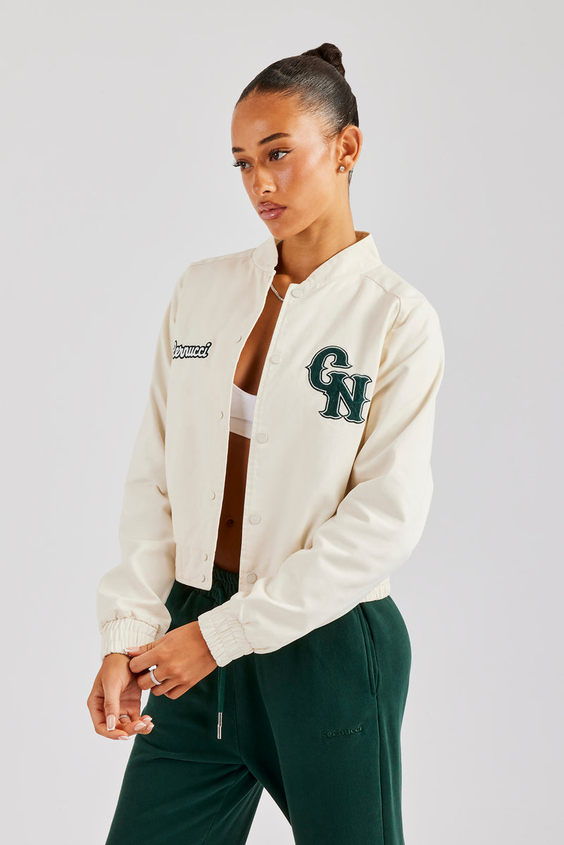 CN Twill-Bomberjacke - Off White