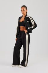 Taping Bomber Tracksuit - Black