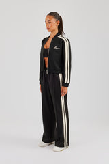 Taping Bomber Tracksuit - Black
