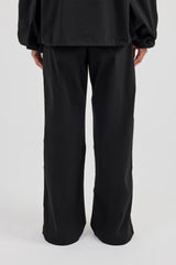 Nylon Taping Jogger - Black
