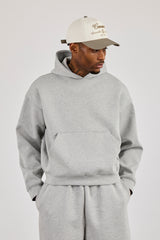 Scuba Boxy Hoodie & Jort - Grey