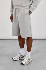 Scuba Boxy Hoodie & Jort - Grey