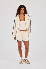 Halterneck Binding Top - Off White