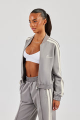 Taping Bomber Jacket - Grey