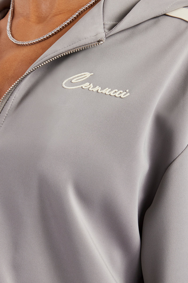 Taping Hooded Tracksuit - Grey