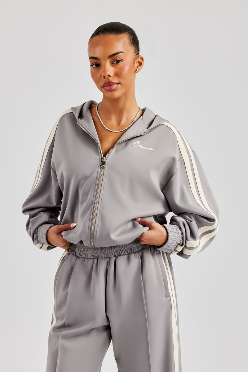 Taping Hooded Tracksuit - Grey