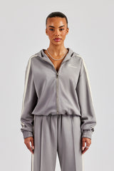 Taping Hooded Tracksuit - Grey