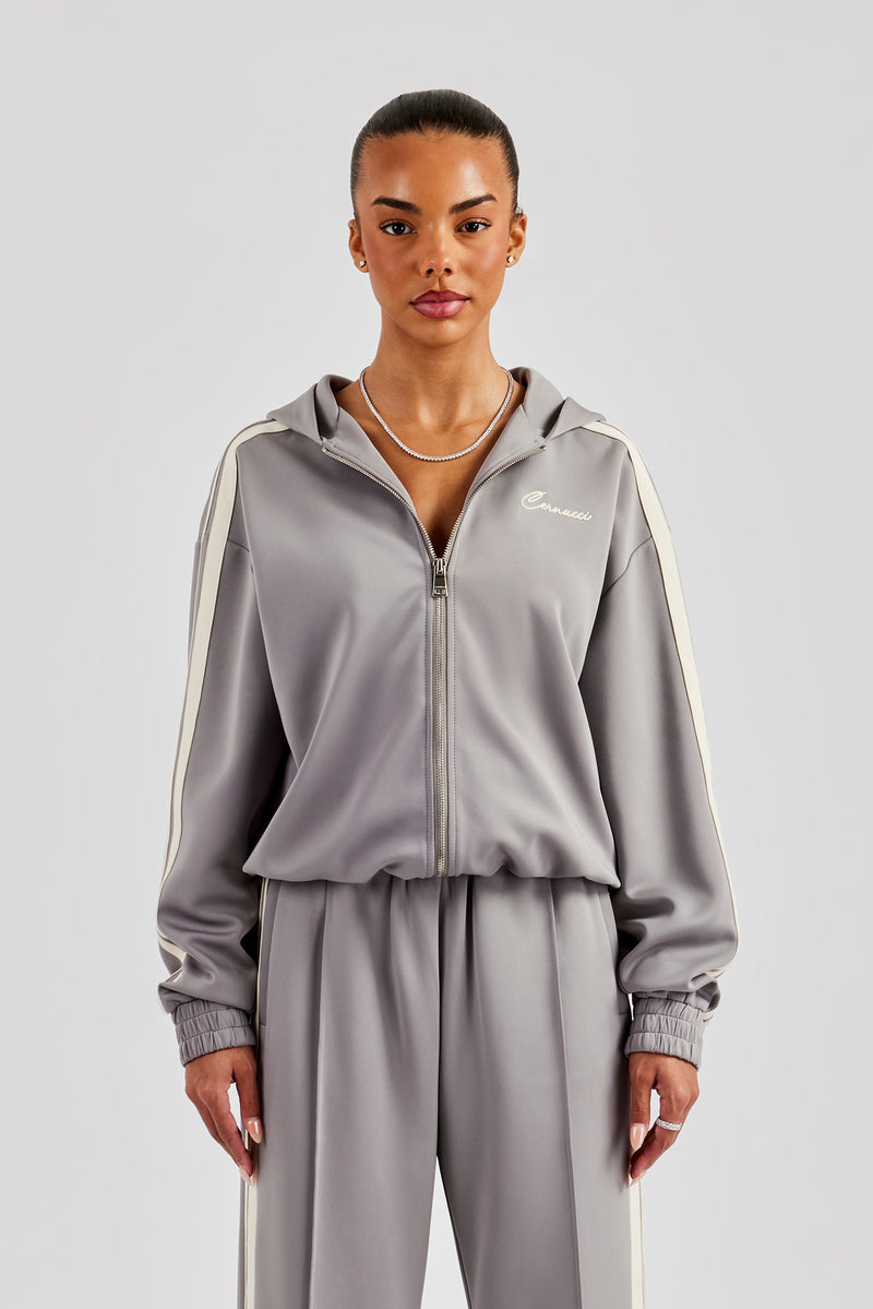 Taping Hooded Tracksuit - Grey