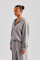 Taping Hooded Tracksuit - Grey