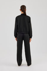 Taping Bomber Jacket & Tailored Trousers - Black
