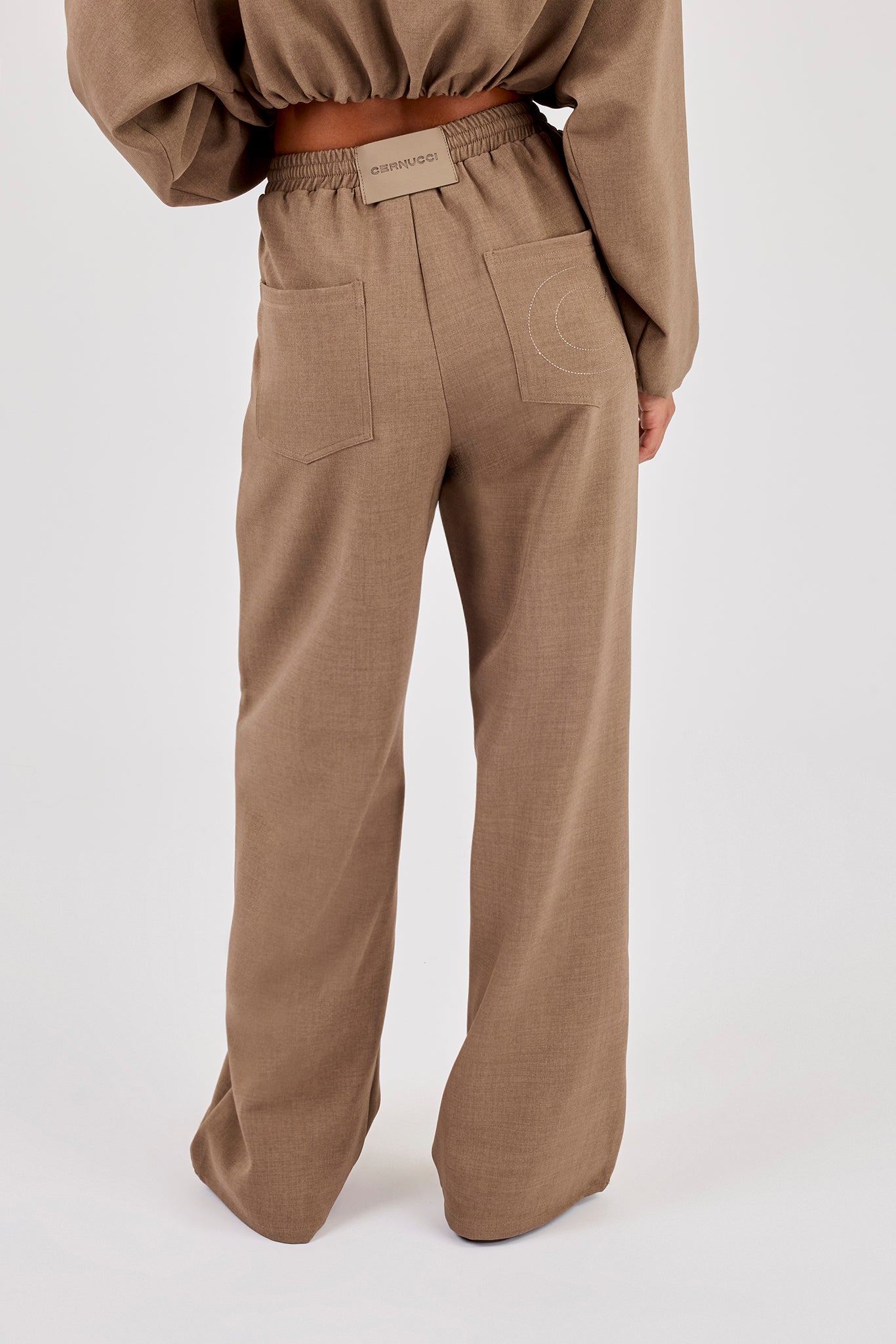Twill Trouser - Taupe