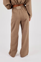 Twill Trouser - Taupe