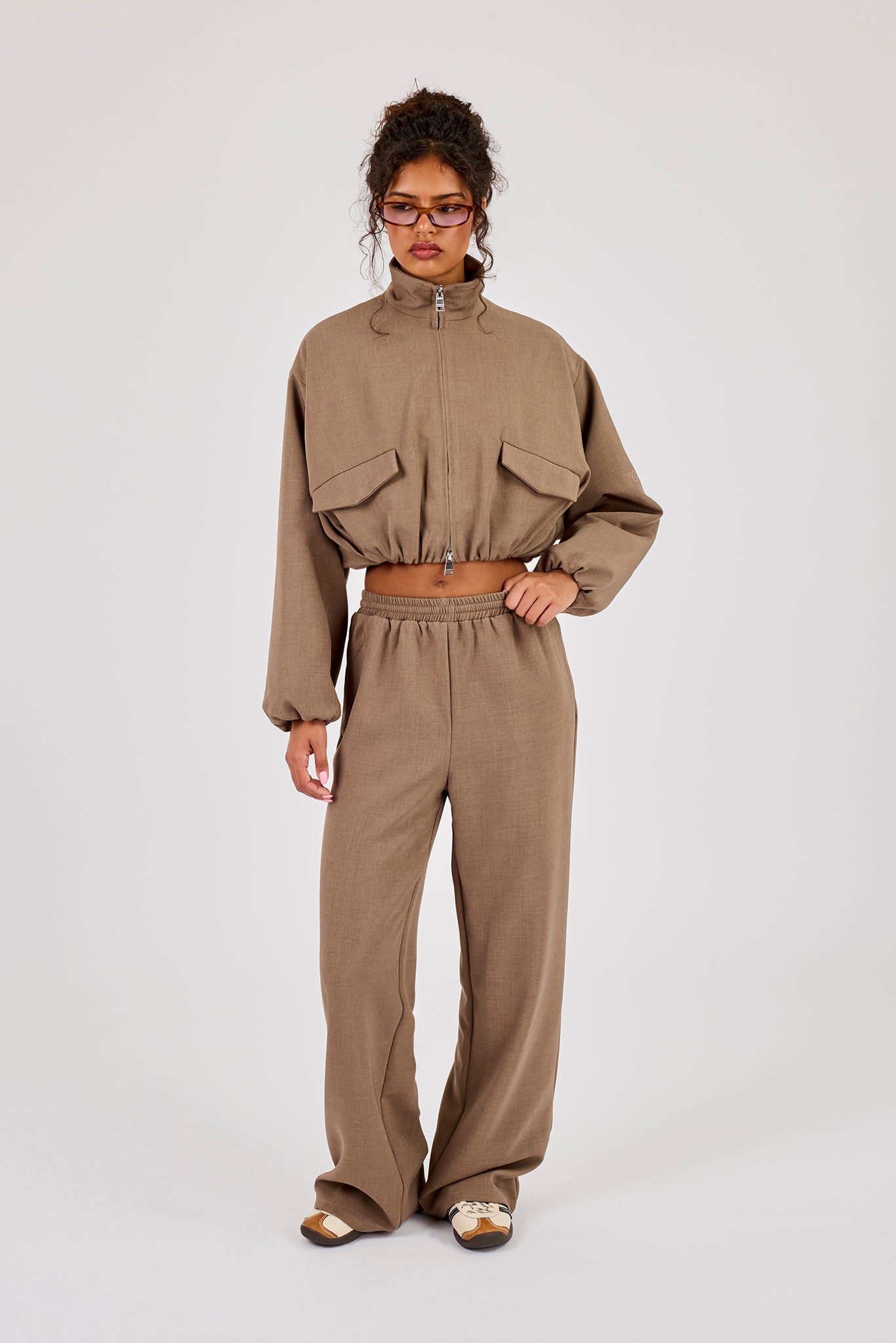 Twill Trouser - Taupe