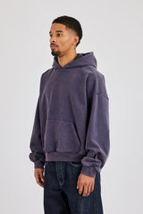 Washed Hoodie - Navy