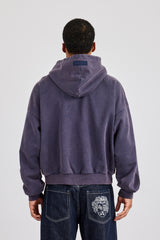 Washed Hoodie - Navy