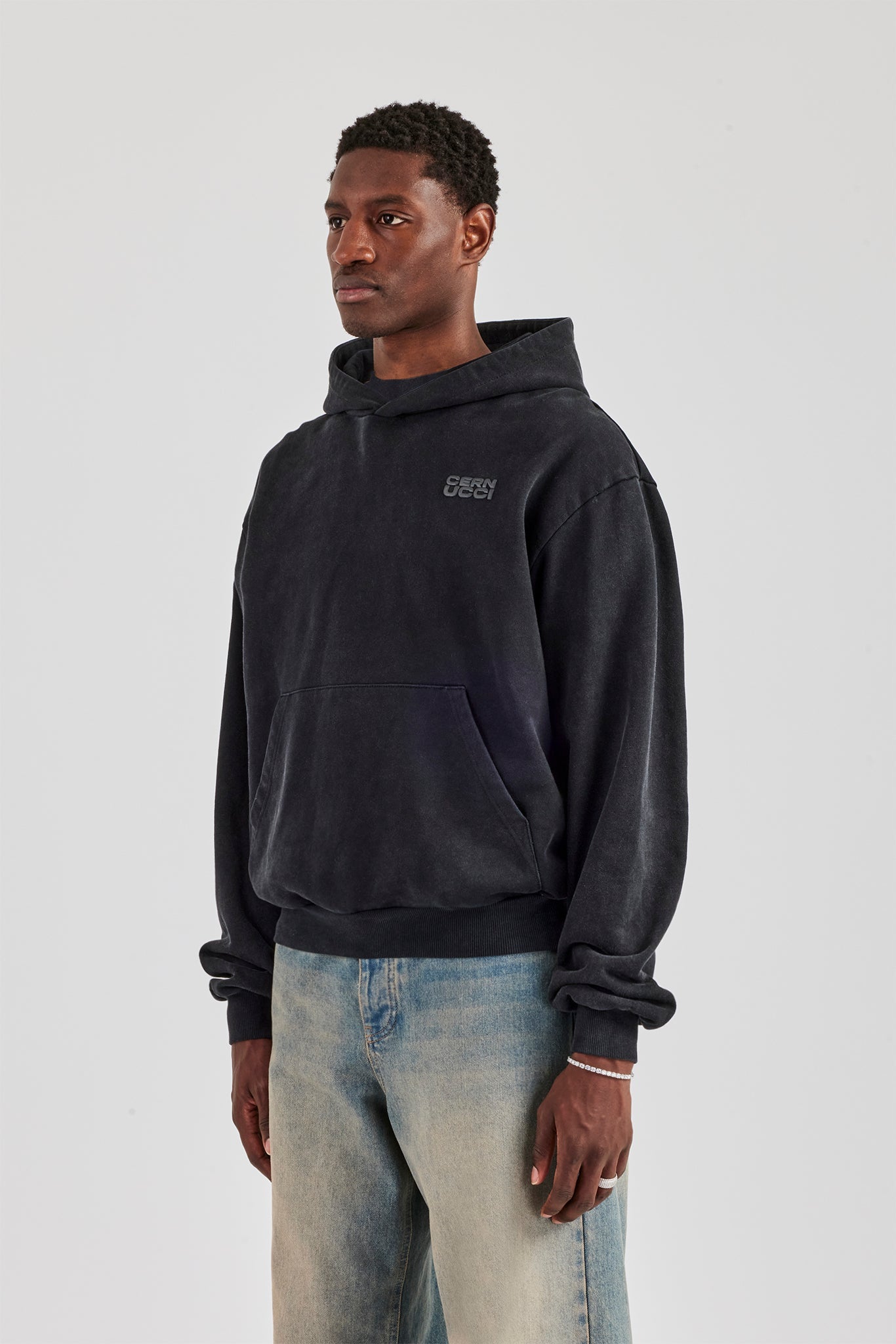 Washed Hoodie - Black | Mens Hoodies & Sweats | Shop Sweaters at