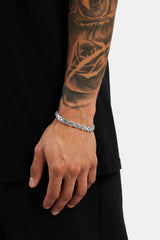 Poliertes byzantinisches Armband – 7 mm