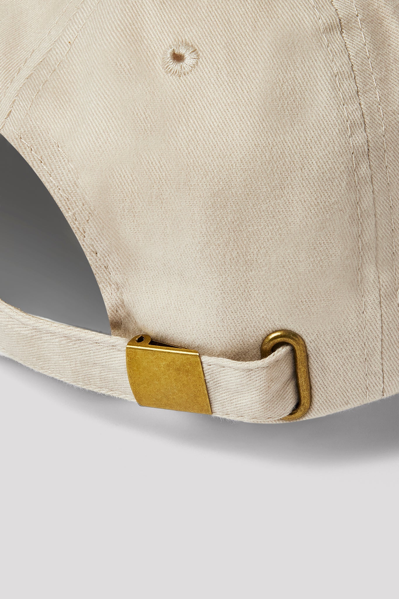 C Script Embroidered Cap - Stone