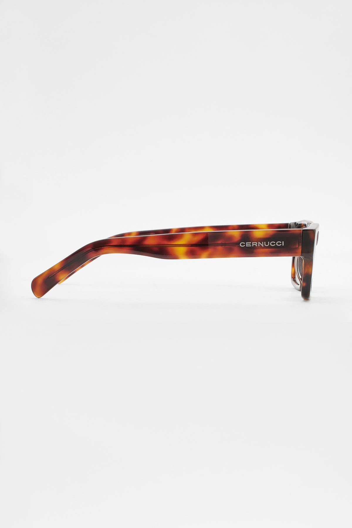 Rectangular Acetate Sunglasses - Brown – Cernucci display picture 2